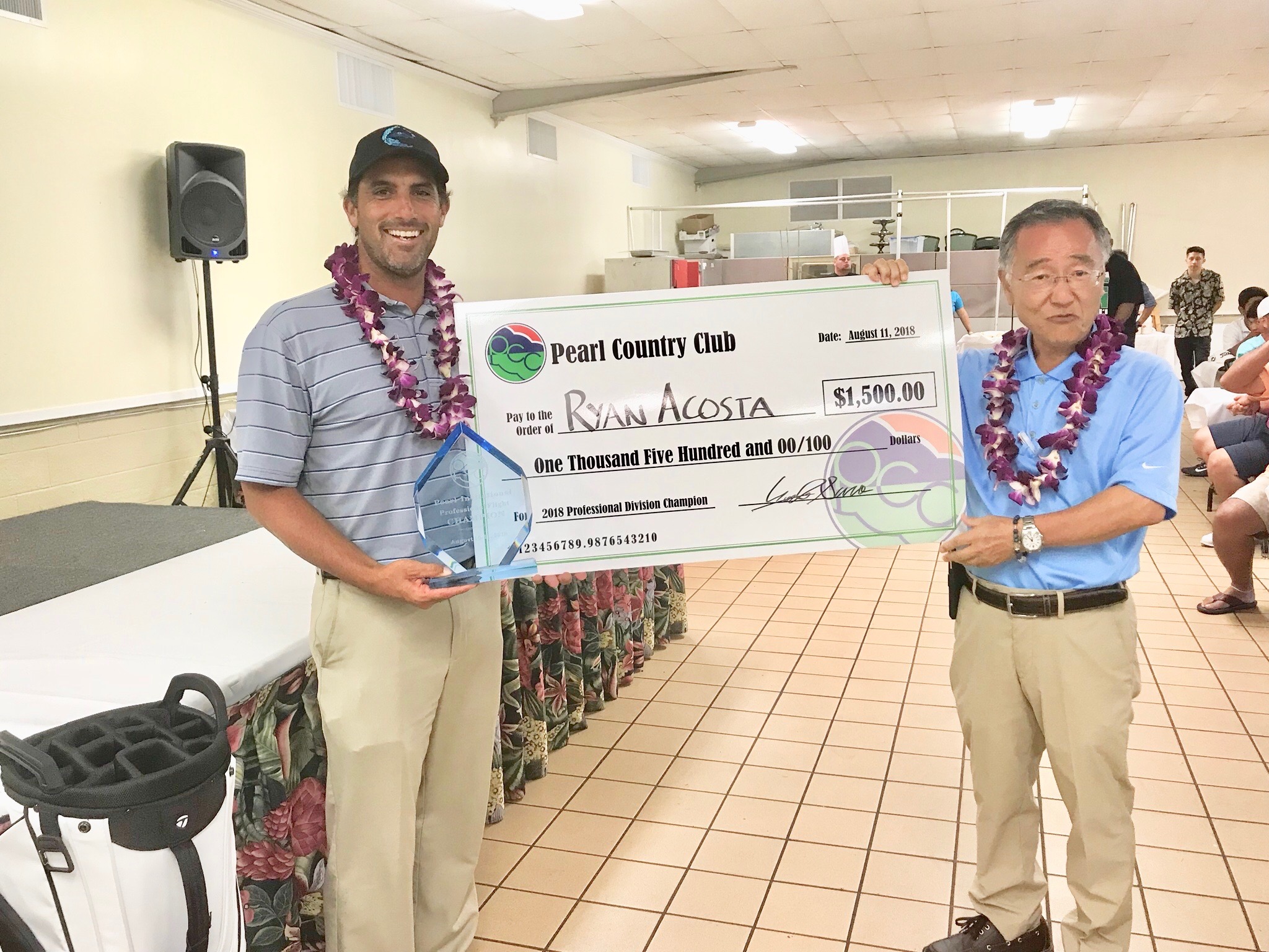 Ryan Acosta Pearl Invitaional 2018 Winner Golf Hawaii